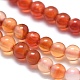 Chapelets de perles en cornaline naturelle G-A177-04-19-3