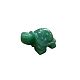 天然グリーンアベンチュリン彫刻ヒーリングカメの置物  エネルギーバランスをとる瞑想療法のためのレイキ石像  53~54.5x35~37x23~25.5mm DJEW-PW0012-031B-02-1