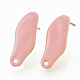 Accessoires de clous d'oreilles émaillés de fer IFIN-N003-10C-2