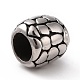 304 Stainless Steel Large Hole Beads STAS-M301-32AS-2