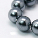 Shell Pearl Beads Strands BSHE-D001-14mm-M-2