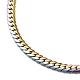 304 collar de cadena de eslabones cubanos de acero inoxidable para hombres y mujeres NJEW-E093-01MC-01-3
