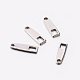 201 Stainless Steel Chain Tabs STAS-E081-02-1