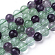 Natürlichen grünen Fluorit Perlen Stränge G-F433-8mm-1
