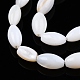 Eau douce naturelle de coquillage perles brins X-SHEL-N026-212-A01-2