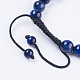 Adjustable Nylon Cord Braided Bead Bracelets BJEW-F308-55H-3