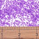 MIYUKIデリカビーズ  シリンダー  日本製シードビーズ  11/0  （db1315)透明な赤紫に染め  1.3x1.6mm  穴：0.8mm  約2000個/10g X-SEED-J020-DB1315-4