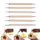 BENECREAT Professional DIY Stainless Steel Polymer Clay Tools and UV Gel Painting Nail Art Dotting Pen TOOL-BC0008-13P-4