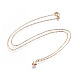 Brass Pendant Necklaces NJEW-JN02386-8