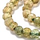 Brins de perles de tourmaline verte naturelle G-H266-08B-2
