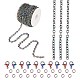 Kit de fabricación de conjunto de joyería de cadena de diy STAS-SZ0002-26-1