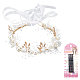 Wedding Party Beach Bridal Decorative Hair Accessories OHAR-WH0021-03A-1