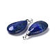 Pendentifs en lapis lazuli naturel G-D084-01P-B01-3