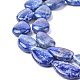 Chapelets de perles en lapis-lazuli naturel G-K311-03A-02-5