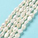 Naturali keshi perline perle fili PEAR-Z002-19-2