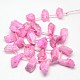 Electroplate Gemstone Natural Quartz Crystal Beads Strands G-L135-03-3