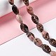 Natural Rhodonite Beads Strands G-L243A-19-2