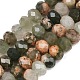 Естественный зеленый опал бисер нитей&nbsp;G-C259-A51-5x8mm-4