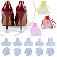 Gorgecraft 10 Sets 5 Style TPU Plastic High Heel Stoppers Protector AJEW-GF0005-21A-5