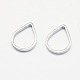 Long-Lasting Plated Brass Linking Rings X-PALLOY-K098-01P-NF-2