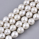 Hebras de perlas keshi de perlas barrocas naturales PEAR-Q015-026-1