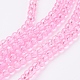 Spray Painted Crackle Glass Beads Strands CCG-Q001-4mm-02-1
