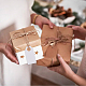100 Uds. Etiquetas colgantes de regalo en blanco de papel ODIS-WH0020-94-4