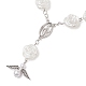 Браслеты с подвесками в виде ангела из сплава в тибетском стиле BJEW-JB11777-4
