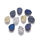 Imitation Druzy Gemstone Resin Beads RESI-L026-C-1