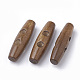 Botones de bocina de madera de 2 orificio WOOD-S040-57-1