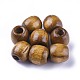 Perline in legno di acero naturale tinto WOOD-Q007-16mm-02-LF-1