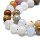 Natural Chalcedony Beads Strands G-E576-11B-3