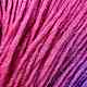 ウール編み糸  セグメント染め  かぎ針編みの糸  カラフル  1ミリメートル、約400 M /ロール YCOR-F001-14-2