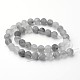 Frosted Round Natural Cloudy Quartz Bead Strands G-J346-31-10mm-2