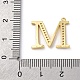 Подвеска из латуни с микропаве из кубического циркония KK-H449-76G-12-4
