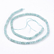 Chapelets de perles de jade naturel X-G-R171-2x4mm-08-01-2