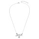Ожерелье с подвеской в виде любви из стерлингового серебра tinysand 925 и кубическим цирконием TS-N353-S-3