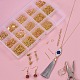 Metal Jewelry Findings Kits FIND-YW0001-05G-6