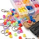 1 Box 13 Colors 325Pcs Plastic Barrel Beads DIY-LS0003-02-2