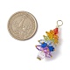 Акриловые подвески на тему чакры PALLOY-JF03055-2