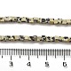 Natur Dalmatiner Jaspis Perlen Stränge G-B064-A11-5