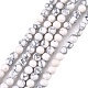 Synthetic Howlite Beads Strands G-E110-4mm-5-5
