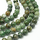 Natural African Jade Bead Strands G-G735-22-4mm-AB-2