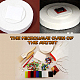 Benecreat 10 pz rettangolo guarnizione in carta in fibra ceramica DIY-BC0004-41-7