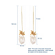 Dangle Stud Earrings EJEW-JE03738-4