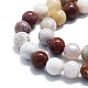 Chapelets de perles en jaspe d'océan naturelle G-P457-C02-06-2