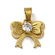 Pendentif diamant en acier inoxydable 304&nbsp;STAS-U018-01G-1-1