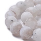 Brins de perles de pierre de lune arc-en-ciel naturel G-B021-01A-2