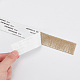 Hojas de pegamento de rhinestone de vidrio autoadhesivo fingerinspire RB-FG0001-02B-6