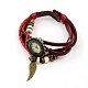 Fashionable Leather Watch Bracelets WACH-J002-01-1